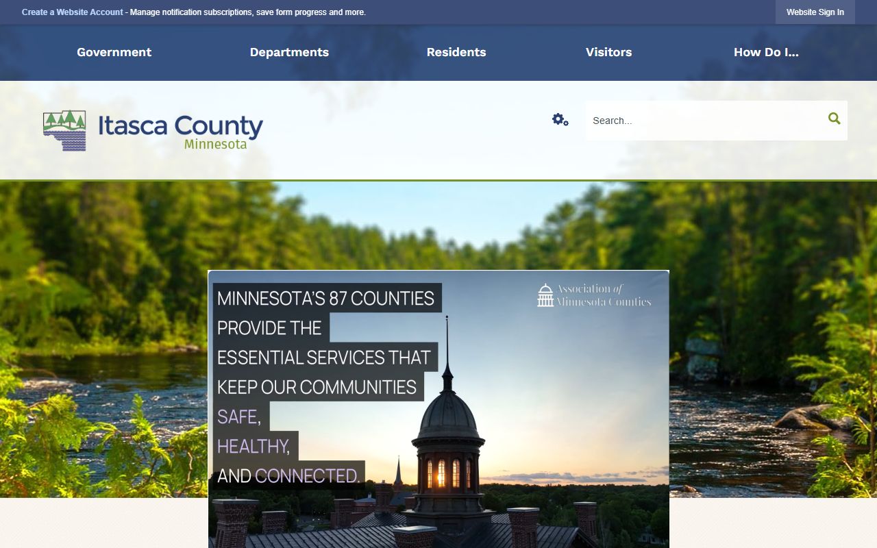Itasca County court records official county government homepage